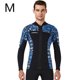 thumbnail image 2 of Buceo de buceo 3mm Tops de traje de neopreno Premium Neopreno Tits UV Protección de UV Buceo de buceo Scuba de canoa para aeróbicos de agua Snorkeling Blue M seitruly OD003290-02, 2 of 7