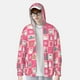 thumbnail image 2 of Balery Pink Christmas Cheer Sudadera ligera de manga larga con capucha y protección solar UPF 50+ para hombre y mujer, ideal para pesca y running-Small, 2 of 7