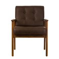 thumbnail image 4 of Sillon Individual FRATELLO MUEBLES Jacof Vinipiel moderno Color Cacao, 4 of 5