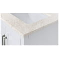 thumbnail image 2 of Avanity Qut73-Rs 73" Quartz Vanity Top - White with Veins, 2 of 7