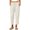 Beige, variant on Vivianyo HD Women's Solid Drawstring Elastic Waist Pull On Long Pants, Summer Lightweight Full Length Straight Leg Trousers with Side Pockets for Travel Casual Daily Wear, Sizes S-3XL