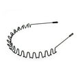 thumbnail image 1 of SharkTRUE Unisex Hoop Hair Band Male Sports Comb Wave Hairpin Hairband Invisible Back Big Head Metal, 1 of 8