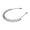 F, variant on Unisex Men's Women Sports Wave Hair Band Metal Black Hairband Headband 2024 J9Z5