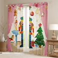 thumbnail image 2 of Homewish Cute Christmas Nutcracker Black Out Curtains, Cartoon Ballet Princess Curtains Pack of 2 (42x63 Each), Teens Kids Boys Girls Bedroom Curtains, Living Room Curtains Decor, 2 of 6