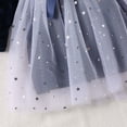 thumbnail image 4 of jsaierl Kids Toddler Baby Girls Velvet Tulle Dress Patchwork Mesh Dress Cute Infant Long Sleeve Princess Dresses Party Tutu Dress 6M-4T, 4 of 7