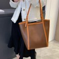 thumbnail image 3 of Bolso de mano de piel sintética elegante, resistente al agua y de gran capacidad para el trabajo, las compras y los viajes, 3 of 8