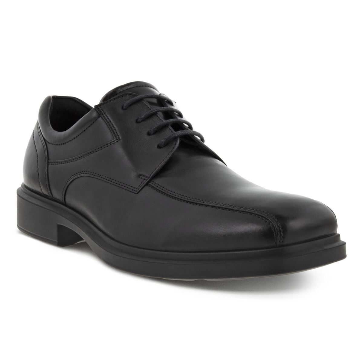 Ecco New Jersey Bike Toe Lace Up Leather‎ Oxfords, size 7 ECCO Men New Jersey Bicycle Toe Tie | Black main image 2