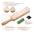 thumbnail image 2 of Leather Strop SHARPAL 205H de piel de vacuno genuina de doble cara, 2 of 6