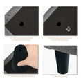 thumbnail image 5 of Onetan Round Solid Plastic Furniture Legs 5 inch high for Bed, Sofa, Couch, Chair Ottoman, Loveseat, Coffe, Table, Cabinet Set of 4, 5 of 5