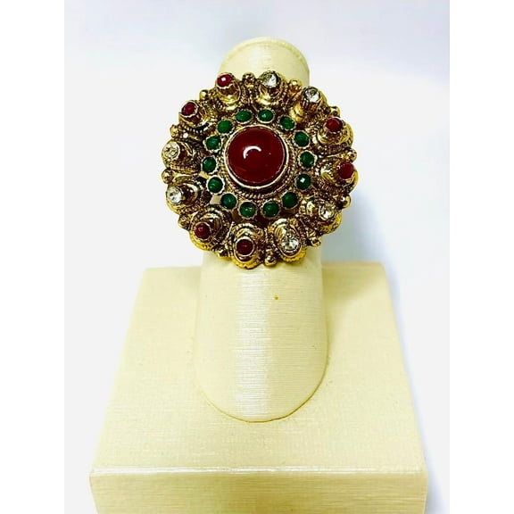 Emerald And Ruby Ring