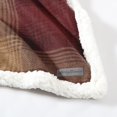 thumbnail image 4 of Eddie Bauer - Cobija, Sherpa Reversible súper Suave y Forro Polar Cepillado, Manta Ideal para sofá, diseño a Cuadros del hogar (pasas nórdicas), 4 of 8