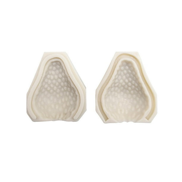 Molde para pastelería Naiovety Mousse de fresa decoración molde galleta silicona blanco