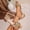 Rose Gold, variant on Women's Low Heel Sandals Round Toe Low Block Heel Comfort Dress Shoes Office Work Daily Commute