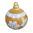 thumbnail image 1 of Navidad impermeable inflable bola de Navidad Patio Patio Decoración Sala de estar Año Nuevo Ornamento Juguetes Fuentes de fiesta 60 cm Tipo 1 Noticed HA010309-01, 1 of 6