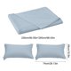 thumbnail image 3 of Juego de sábanas con fundas de almohada | Juego de ropa de cama de poliéster de 3 piezas | Sábana bajera y fundas de almohada para dormitorio | Fácil de lavar y cuidar | Tamaño estándar para colchón, 3 of 6