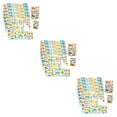 thumbnail image 4 of Transemion 6pcs Wide Application And Childlike Wrapping Paper For Versatile And Fun Gift Wrapping Colorfast PZ003-6 3Set, 4 of 6