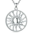 thumbnail image 6 of THOYAS Sun Necklace Sterling Silver Sun Pendant Necklace Jewelry Gift for Women, 6 of 7