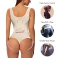 thumbnail image 5 of SHAPERIN Women Waist Trainer Bodysuit Full Body Shaper Tummy Control Faja Compression Slim Corset Shapewear Girdles, 5 of 7