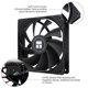 thumbnail image 4 of Ventilador de CPU Thermalright TL-C12C X3 de 120 mm con rodamiento S-FDB, 4 of 6