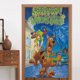 thumbnail image 1 of Cortina de puerta con dibujos animados de Scooby Doo, para dormitorio, cocina, cortinas opacas, cortinas de privacidad para puerta, decoración del hogar, 2 paneles, 34" x 56", 1 of 7