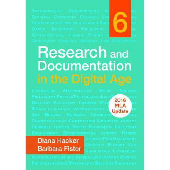 Pre-Owned Research and Documentation in the Digital Age with 2016 MLA Update (Unknown) 1319083501 9781319083502