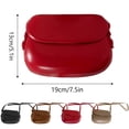 thumbnail image 3 of Women PU Leather Shoulder Bag Korean Crossbody Bag Fashion Messenger Bag Saddle Bag Shopping Dating Bag Coin Purse, 3 of 9