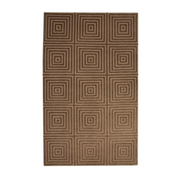 Abacasa Aspen Gold Brown 5x8 Area Rug Walmart Com Walmart Com
