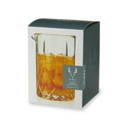 Viski Admiral Crystal Mixing Glass for Cocktails, Martini, Home Bar, 17oz