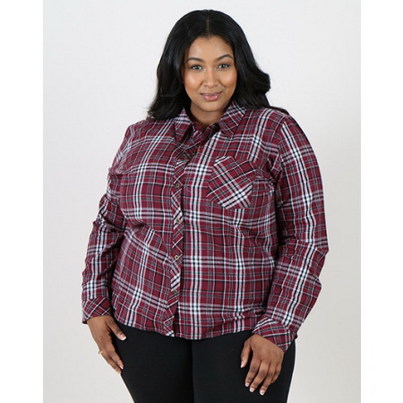 Boxercraft F50MARPLUS Maroon Ladies 