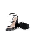 thumbnail image 3 of Sandalia DREAM PAIRS DWUMHS2529 Negra con Tacones Cuadrados y Bloque Grueso, 3 of 7