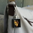 thumbnail image 3 of The Lost Boys David Character Stainless Steel 1oz Mini Flask Key Chain, 3 of 4
