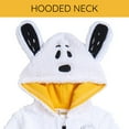 thumbnail image 4 of PEANUTS Woodstock Snoopy Cozy Sherpa Zip Up Cosplay Coverall Newborn to Infant, 4 of 5