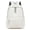White, variant on ibiyuan School Backpack Middle High School Teen Breathable Shoulder Bookbag with Multi-Pockets Clear Print Back To School Supplies Gift / Holiday Gift,L,Black