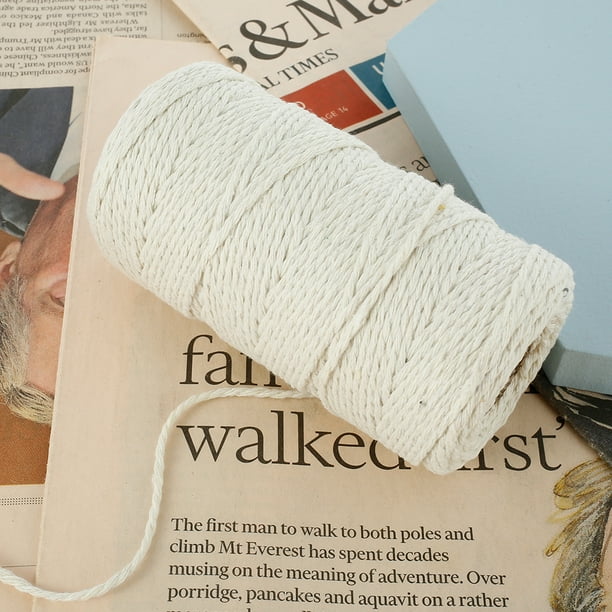 ODOMY Kitchen Twine Cotton,Cooking String Tying Meat Trussing Rope Food Safe for Oven Cooking