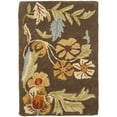 thumbnail image 2 of SAFAVIEH Blossom Emely Floral Flowers Wool Area Rug, Brown/Multi, 5' x 8', 2 of 10