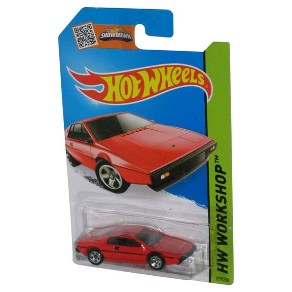 Hot Wheels HW Workshop Showdown (2013) Red Lotus Esprit S1 Toy Car 219/250