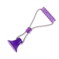 thumbnail image 4 of Juguete interactivo con ventosa para mascotas, juguete para masticar, juguete para morder molares, morado, 4 of 7