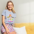 thumbnail image 6 of The Powerpuff Girls Womens' TV Series Show Characters Sleep Pajama Set Shorts, 6 of 6