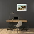 thumbnail image 3 of Bierstadt, Albert 18x14 White Modern Wood Framed Museum Art Print Titled - Seal Rocks, Farallons, 3 of 4