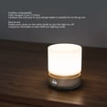 thumbnail image 3 of Lámpara De Mesita De Noche LED, Temporizador, Luz De Noche De Mesa Inalámbrica Regulable, Recargable Para Oficina, Sala De Estar, 3 of 7