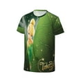 thumbnail image 5 of Kids 3D Graphic Tinker Bell T-Shirts, Novelty Shirts Crewneck Short Sleeve Tees for Youth Boys Girls, 5 of 8