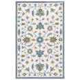 thumbnail image 2 of Safavieh Metro Nicola Leaves Area Rug, Ivory/Blue, 5' x 8', 2 of 10