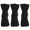 Black, variant on 3pair Double Layers Flat Shoelaces Black for Sneakers Boots 45 54 60 63 72 Inch