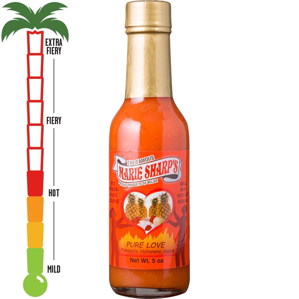 Marie Sharp's Pure Love Pineapple Habanero Sauce - Walmart.com