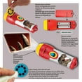 thumbnail image 4 of Natural History Museum: Dinosaur Torch & Projector - Handheld Flashlight & Image Casting Toy, 24 Color Themed Slide Images, 39" Projection, Kids 3+, 4 of 9