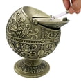 thumbnail image 1 of Cenicero decorado con globo de rosas con tapa-qinggu, 1 of 5