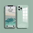 thumbnail image 1 of Glass Back Phone Covers with Solid Color Full Rugged Bumper Anti-Slip Design for Iphone 7P/8P/7/8/XS Max/XR/X/XS, 1 of 3