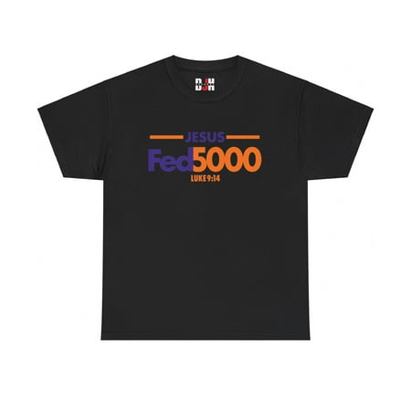 DJH Apparel | Jesus Fed 5000 Christian Unisex T-shirt