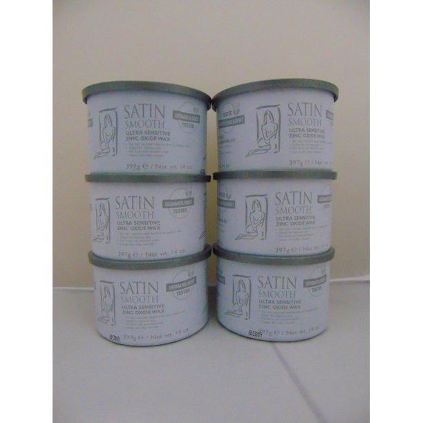 Satin Smooth Satin Smooth Ultra Sensitive Zinc Oxide Wax 14 oz (Pack