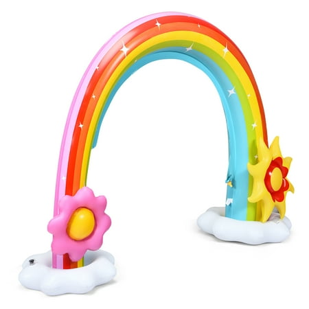 inflatable rainbow sprinkler walmart